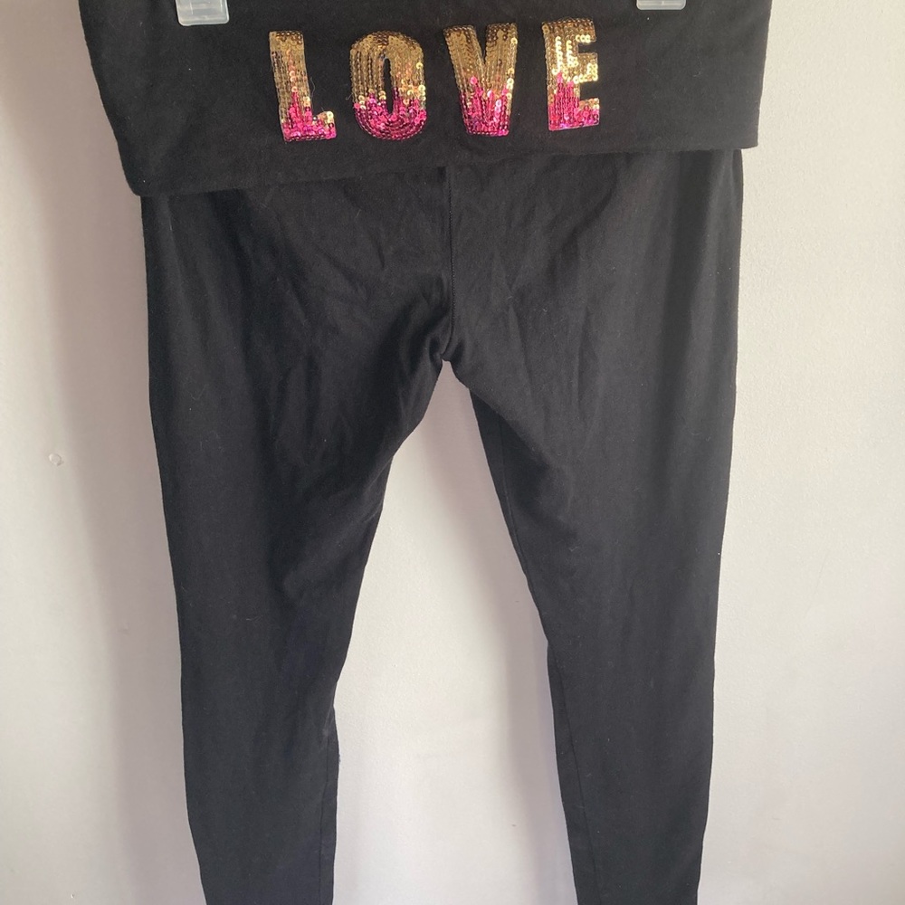 Fold over waist legging!
